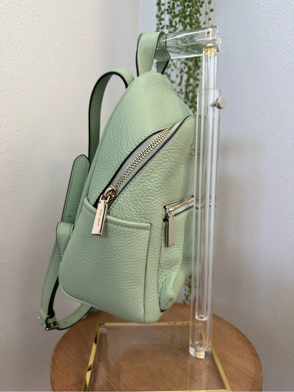 Kate Spade Leila Mini Domed Backpack Seafoam Green